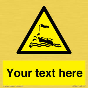 Custom Warning wind over tide conditions